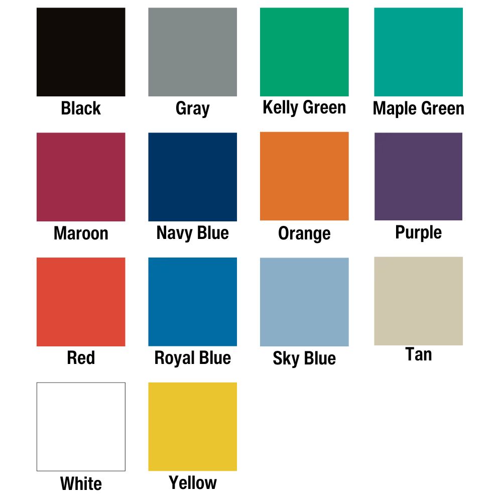 BackStop Folding Pad 2 Inch x 4x10 Ft. all colors