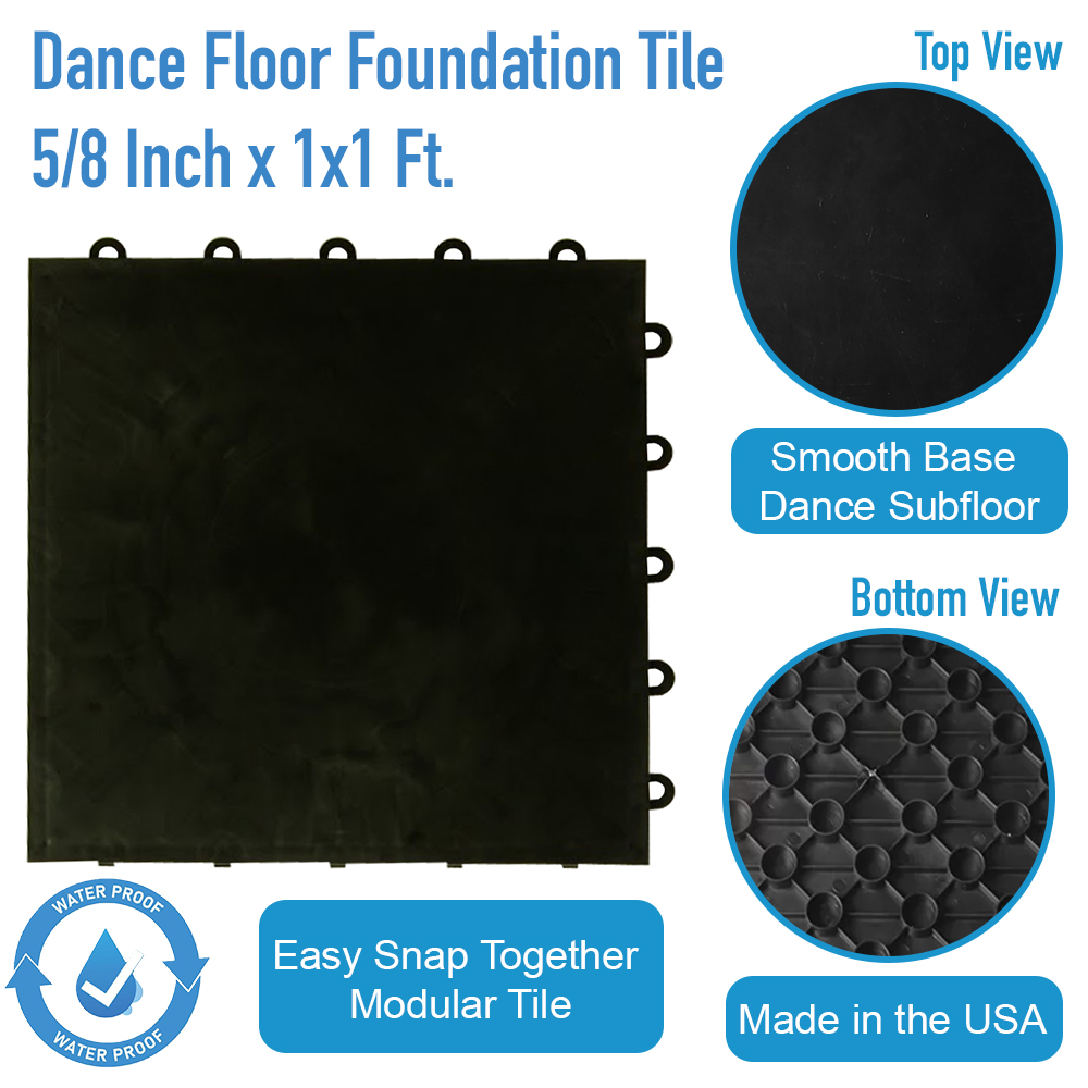 dance floor foundation infographic