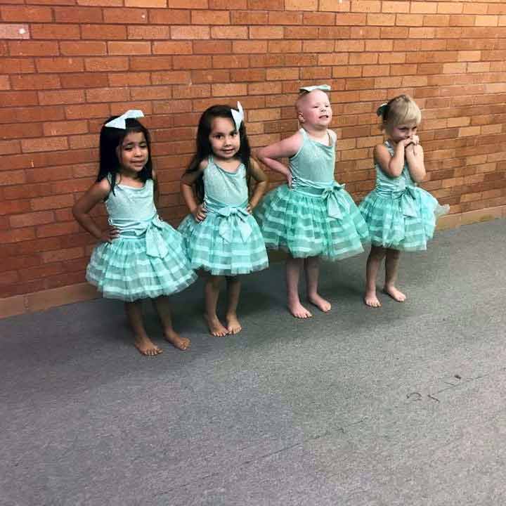 Sapphire Dance Team Girls