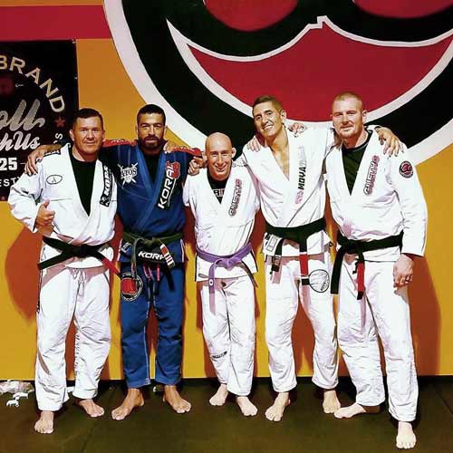 David Parker With Black Belts