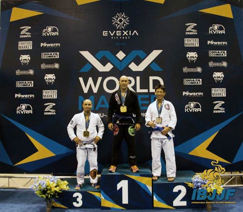 David Parker IBJJ Master World Champion 2015