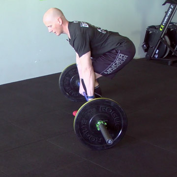 Deadlift Mats Underneath Weights in Gym