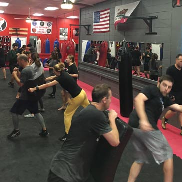 Dogo Krav Maga Class on Greatmats Judo Lite Mats