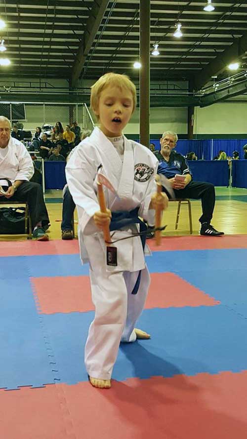 Draken Swick at Karate Classic