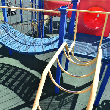 how to install rubber playground tiles