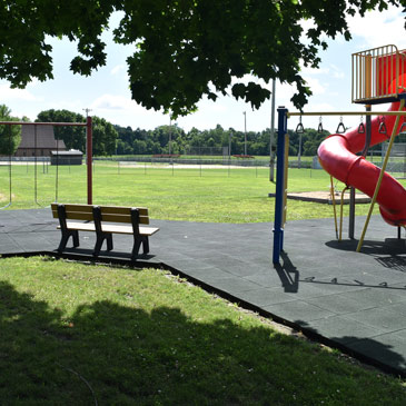interlocking rubber playground mats