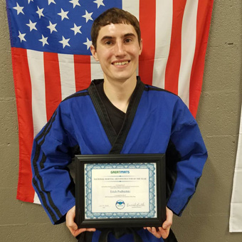 2018 Greatmats National Martial Arts Instructor of the Year Erich Podbielski