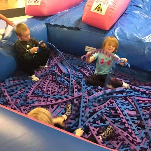 eva foam pit fill