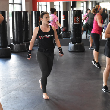 Kickboxing floor mats at Farrells Extreme Bodyshaping