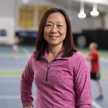 Ferris State University Racquet Center Facility Manager Amy Nestle