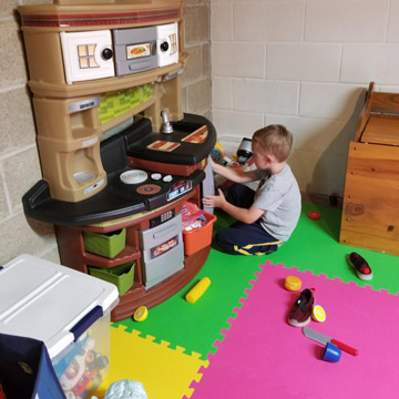 Childrens Play Area Foam floor