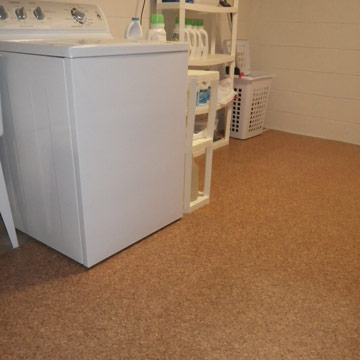 Soft Laundry Room Flooring
