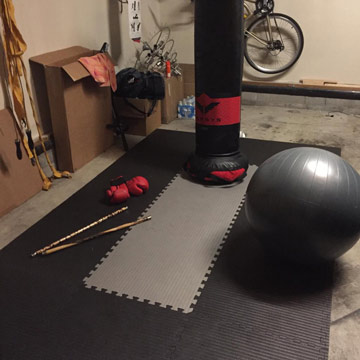 what is a dojo mat garage mma
