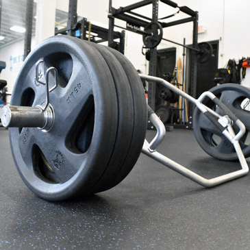 rubber deadlift floor