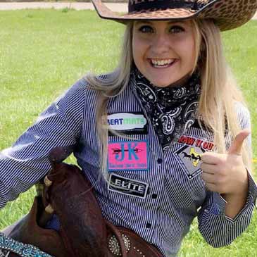 Portable Horse Stall Mat Testimonial - Gracie Shepherd Barrel Racer