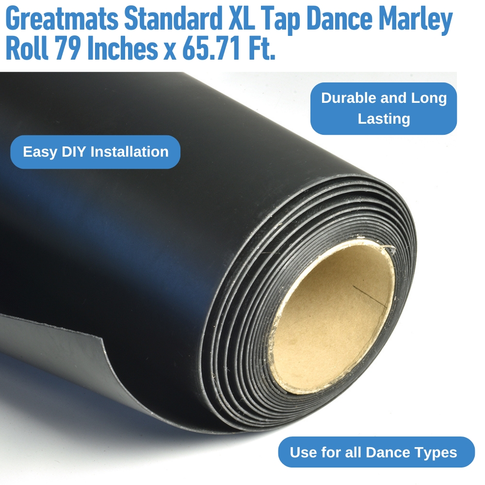 Standard XL Marley Dance Floor infographic