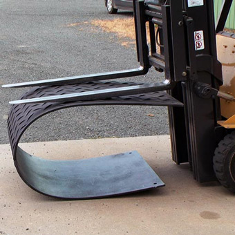 Ground protection mat break test