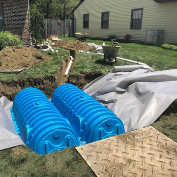 clear grass protection mats for storm water management