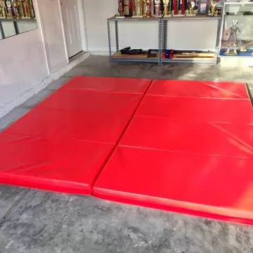 NiroSport Gymnastics Mat 210 x 100 x 8 cm Folding Exercise Crash Floor Tumbling 