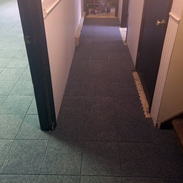 hallway carpet tiles