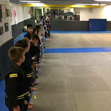 Textured Grappling Mats for Judo Students