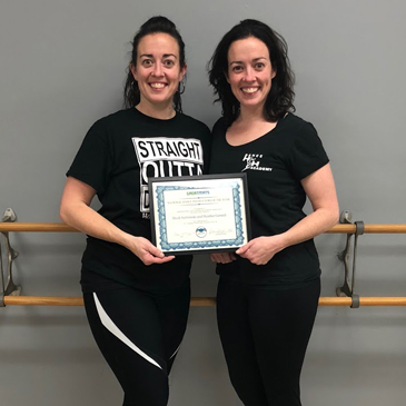 2017 Greatmats National Dance Instructors of the Year Sulminski & Gerardi