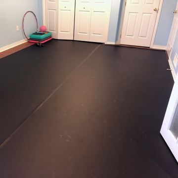 Home Dance Floor for Barre Fitness