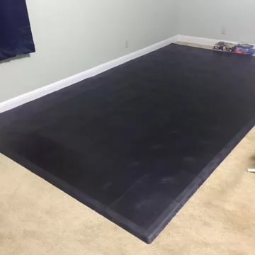 Home Gym Flooring Over Carpet Options, Can You Put Rubber Gym Flooring Over Carpet