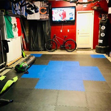 wrestling mats for home gym