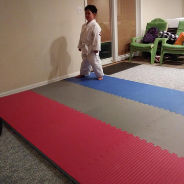 Thick Home Dojo MMA Mats