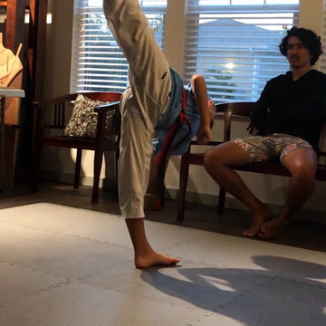 Home Martial Arts Mats for Tricking and Tricks