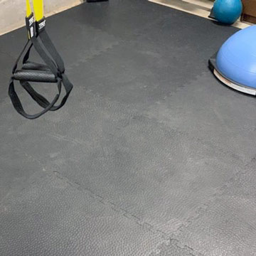 home workout flooring