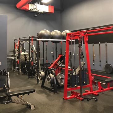 Rolled Rubber Flooring for Strength Training
