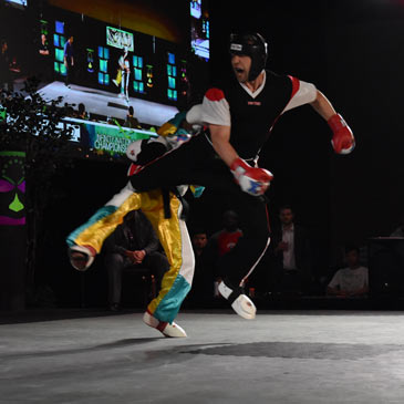 Alex Dingmann and Willie Hicks on Greatmats Martial Arts Mats