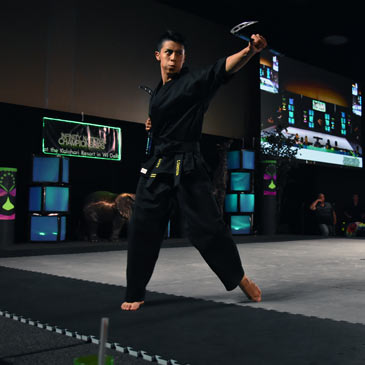 Connor Chasteen on Greatmats Martial Arts Mats