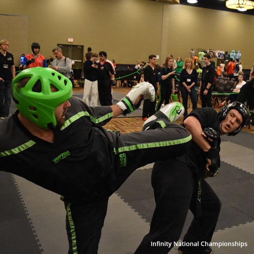  Infinity National Championship participants using 20 mm Taekwondo floor Mats