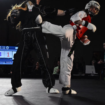 Sparring Ring Mats -  Sacha Viviano at Infinity National Championships