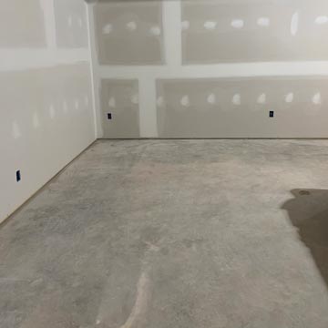 Making a dance studio in the basement on concrete floor
