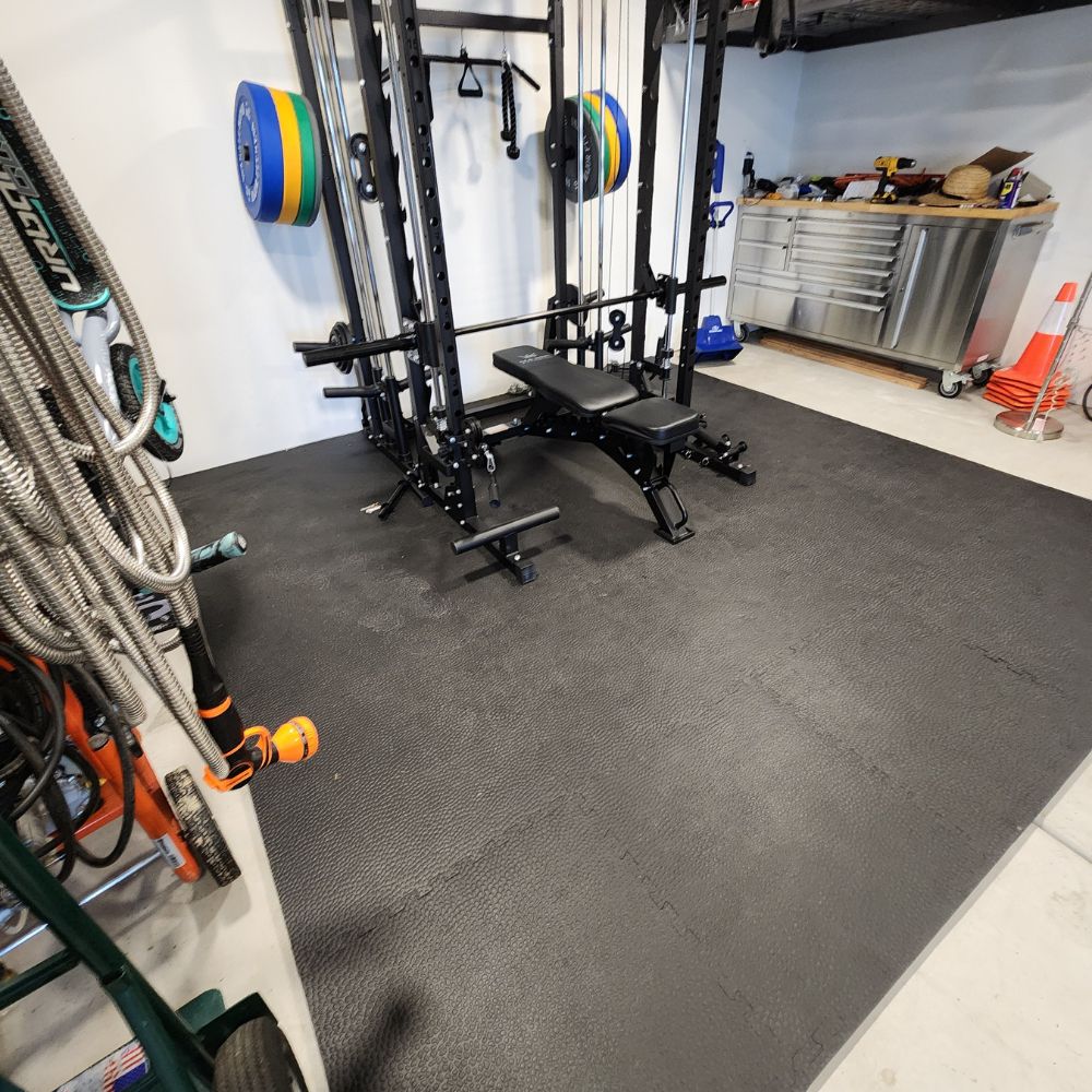 garage gym flooring