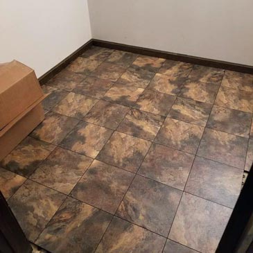 PVC raised flooring tiles for basment