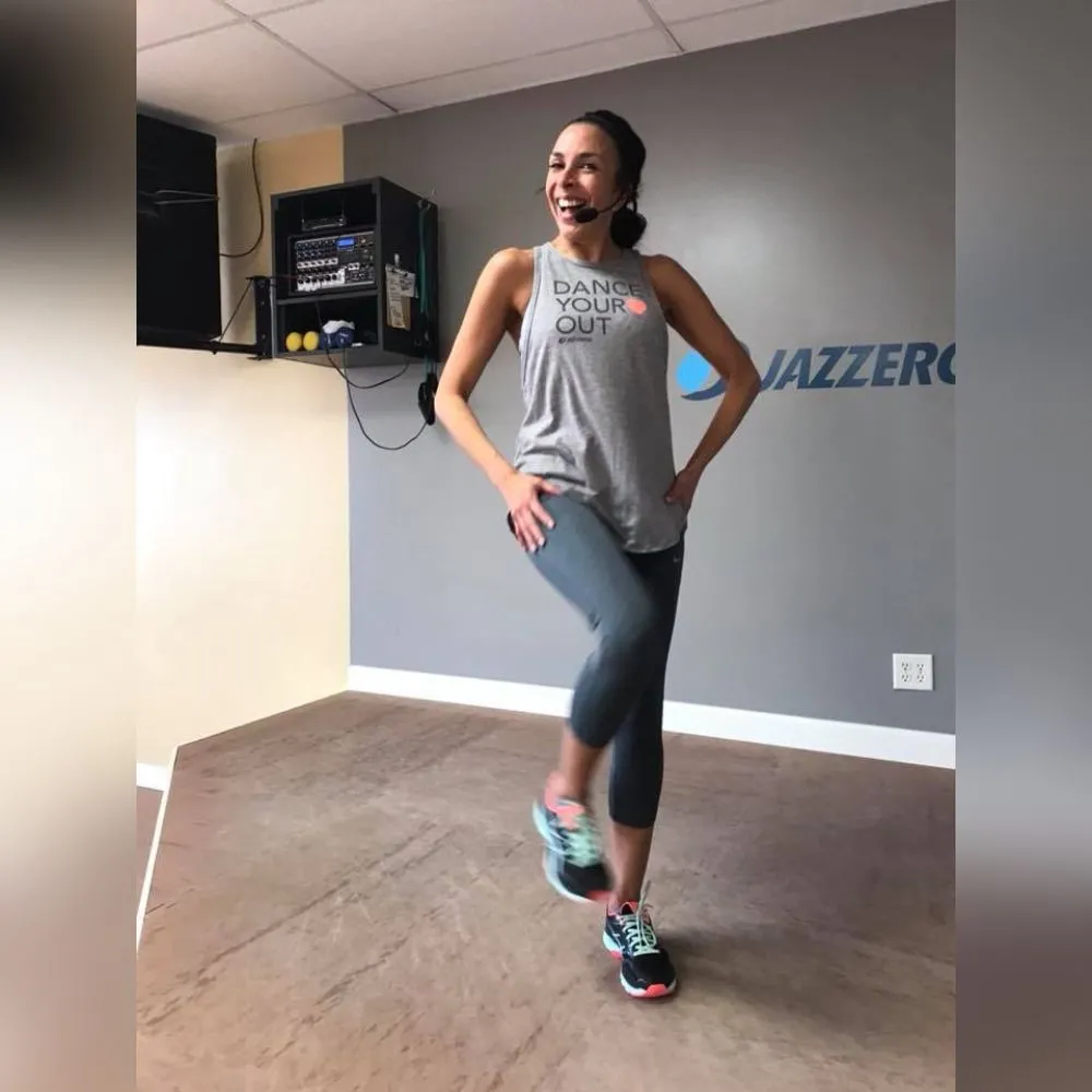Wood Grain Foam Mats for Jazzercise