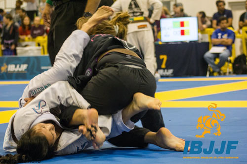 Jessica Dobbs at IBJJF Event