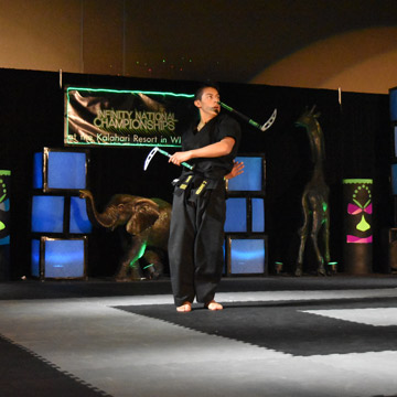 kama tricks martial arts mats