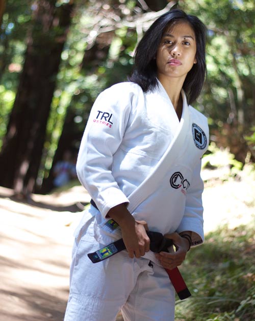 Kristina Barlaan BJJ Portrait