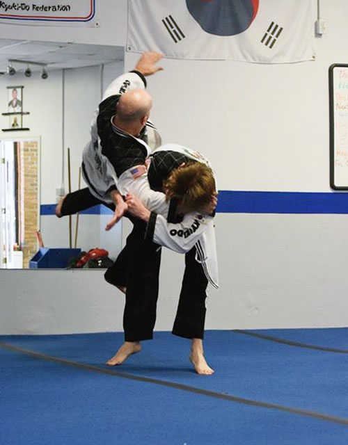 Roll Out Judo Mat Layout