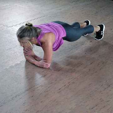 Large Foam Mat System for Plank Exercises
