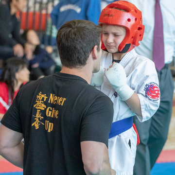 Karate Coach Leo Liuzza