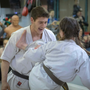 Karate Coach of the Year Leo Liuzza