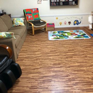 Wood Look Tiles for Best Living Room flooring