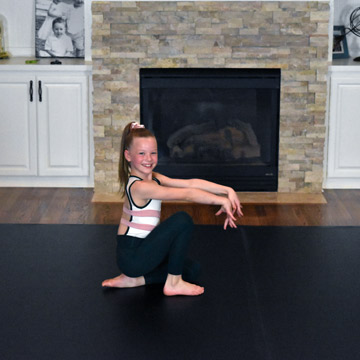Marley dance floor mat Savannah Manzel